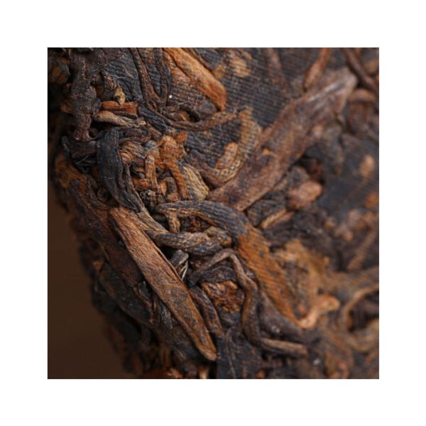 2019 Laotongzhi Lianggong Changling Pu'er Ripe Cake 400g - Image 3